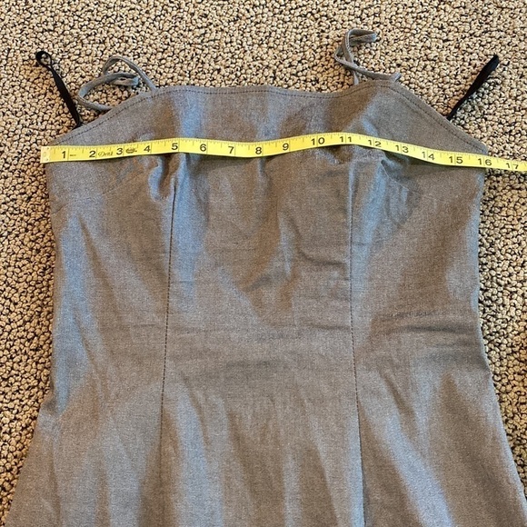 XOXO Gray Spaghetti Strap Dress Size 11 in Like New Condition - Picture 8 of 9